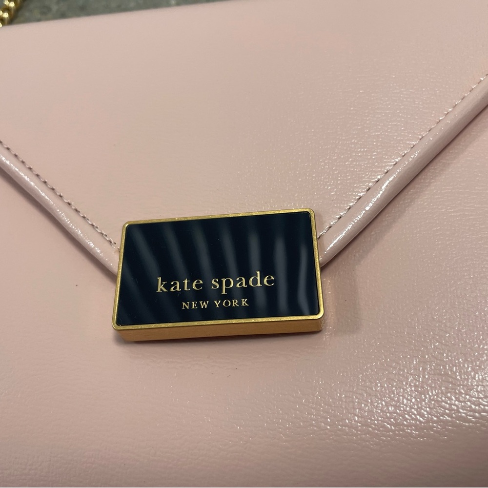 NWT Kate Spade Anna Medium Envelope Bag in Mochi Pink Color - Picture 11 of 15